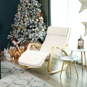 Κουνιστή Πολυθρόνα Relax (55x115x91) Songmics LYY010WZ01