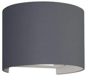 Απλίκα Φωτιστικό Τοίχου Led Marbella Round H10 Φ13,5 Bot Lighting-MARBELLA10GRK-Ανθρακί MARBELLA10GRK