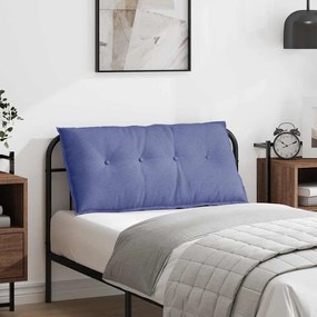 vidaXL Μαξιλάρι Πλάτης Μπλε τζην 100 x 19 x 50 εκ ύφασμα