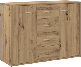 vidaXL Ντουλάπι Αρτισιανή Δρυς 88x30x64 εκ. από Επεξεργ. Ξύλο