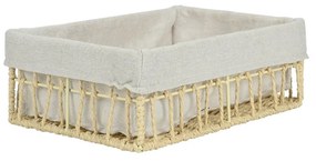 Καλάθι Αποθήκευσης Και Οργάνωσης Nest Μπεζ 28x20x10cm Estia 02-28022