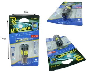 Rchang Λάμπα Αυτοκινήτου Λευκό Φώς Canbus 12V S25/T20 W1015 - Led Lamp