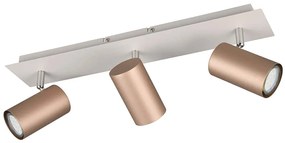 Φωτιστικό Οροφής - Σποτ Marley 802400365 48x9x15cm 3xGU10 35W Coffee Trio Lighting