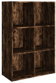 vidaXL Βιβλιοθήκη/Βοηθητικό Ντουλάπι Καπν. Δρυς 66x30x98 εκ. Επεξ Ξύλο