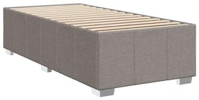 ΚΡΕΒΑΤΙ BOXSPRING ΜΕ ΣΤΡΩΜΑ TAUPE 90X200 ΕΚ. ΥΦΑΣΜΑΤΙΝΟ 3291562