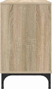 vidaXL Κομοδίνο Sonoma Δρυς 63.5 x 36 x 61 εκ Επεξεργασμένο ξύλο