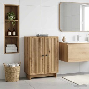 vidaXL Ντουλάπι Αποθήκευσης Μπάνιου EDE Artisan Δρυς 59,5 x 31 x 80 εκ