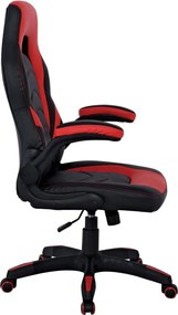 BF7800 Gaming Πολυθρόνα Pu Μαύρο - Κόκκινο   1τμχ