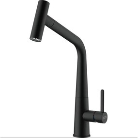 Franke Mythos Icon Ντους Αναμεικτική Μπαταρία Κουζίνας 58mm Μαύρο Ματ