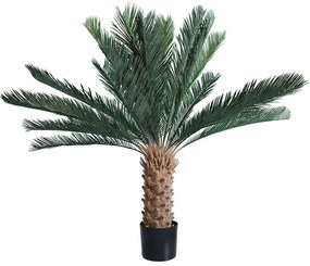 Τεχνητό Δέντρο Cycads 20022 Φ120x120cm Brown-Green GloboStar Πολυαιθυλένιο