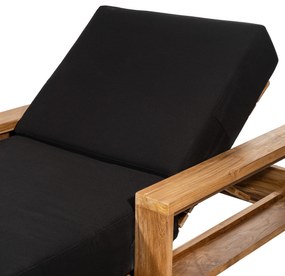 Sunbed/Lounger S Line 200cm X 80cm με μαξιλάρι S3588-00N3