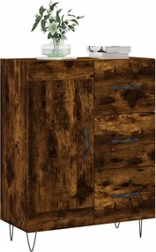 vidaXL Ντουλάπι Καπνιστή Δρυς 69,5 x 34 x 90 εκ. Επεξεργασμένο Ξύλο