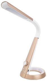 DESK LAMP LED BLAIN PRO  GOLD-WHITE COLOR 34,3x18,3x42,5Hcm.