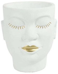 Κασπώ Lips 013.787463 18x19cm White Ceramic