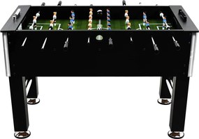 vidaXL Ποδοσφαιράκι Επιτραπέζιο Μαύρο 140x74,5x87,5 εκ. 60κ. Ατσάλι