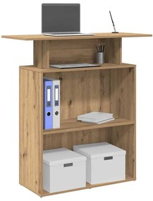 vidaXL Γραφείο υποδοχής 100x40x104 εκ. Επεξεργασμένο Ξύλο