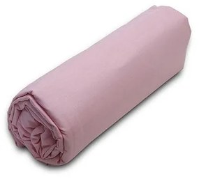Κατωσέντονο Menta με λάστιχο 13 Pink Μονό (100x200+20)