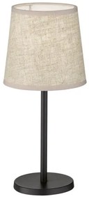 Επιτραπέζιο Φωτιστικό Μαύρο Eve Η30 Φ14 Fischer Honsel-850224-Μπεζ 850224