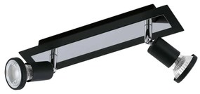 Φωτιστικό Σποτ Led 94964 Black Sarria Eglo Metal