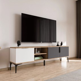 TV Stand Tarz - White, Anthracite, Oak White
Anthracite
Oak