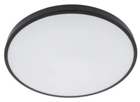 Φωτιστικό Οροφής Πάνελ LED 22W Μαύρο ΙΡ44 3000K Agnes Round Pro S 10971 Nowodvorski-10971-Μαύρο 10971