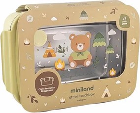 Miniland Ανοξείδωτο δοχείο φαγητού STEEL EXPLORER 800ml