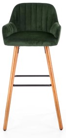 H93 bar stool, color: dark green DIOMMI V-CH-H/93-C.ZIELONY