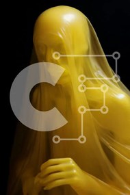 Intra Συλλεκτικό Ξύλινο Παζλ Plywood 4mm - Ημιδιαφανές κίτρινο σχήμα Σε Ξύλινο Κουτί - Διαστάσεις Puzzle: 10x10 cm – 25 κομμάτια