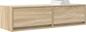 vidaXL Ντουλάπι TV 100 x 31 x 25,5 εκ. Sonoma Δρυς Επεξεργασμένο ξύλο
