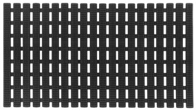 Αντιολισθητικό Πατάκι Μπανιέρας (38x70) T-D Slatted Black D143901