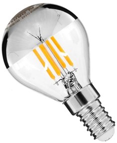 Λαμπτήρας Led Filament 99102 G45 E27 4W 440lm Dimmable Clear-Chrome GloboStar 4W