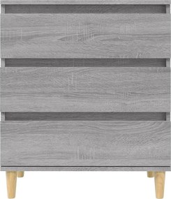 vidaXL Ντουλάπι Γκρι Sonoma 60x35x70 εκ. από Επεξεργασμένο Ξύλο