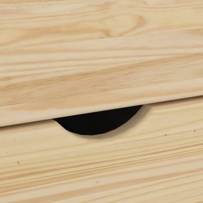 vidaXL Σετ Γραφείου και Κινητού Ντουλαπιού MOSS 2 pcs Καφέ
