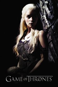 Εκτύπωση τέχνης Game of Thrones - Daenerys Targaryen, (26.7 x 40 cm)