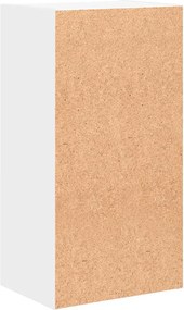 vidaXL Βιβλιοθήκη Λευκό 40x30x76,5 cm Ξύλινη κατασκευή