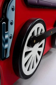 Κρεβάτι παιδικό Lokomotive-Kokkino