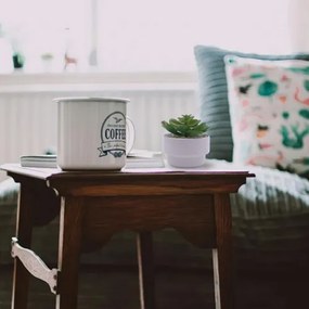 Τεχνητό Φυτό σε Κεραμικό Γλαστράκι 8x14cm