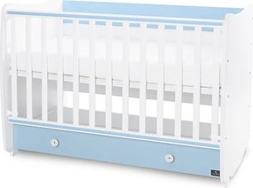 BED DREAM 70/140 NEW  COLOUR WHITE/BABY BLUE