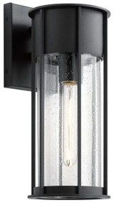 Απλίκα Φωτιστικό Τοίχου E27 60W IP44 Camillo Elstead KL-CAMILLO-M-TBK Μαύρο