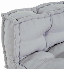 vidaXL Μαξιλάρι για καναπέ παλέτας 2 pcs Γκρι ύφασμα