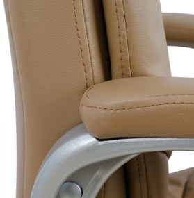 ΚΑΡΕΚΛΑ ΓΡΑΦΕΙΟΥ ZAMORA ΔΙΕΥΘΥΝΤΙΚΗ HM1087.09 ΣΕ CAMEL ΧΡΩΜΑ 51x71x123 εκ.