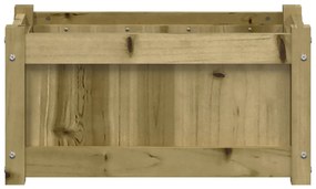 vidaXL Ζαρντινιέρα 60 x 31 x 31 εκ. Εμποτ. Ξύλο Πεύκου
