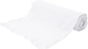 vidaXL Μεμβράνη με Γεωύφασμα Λευκή 1 x 10 μ. Πολυεστερικές Ίνες