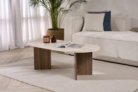 Coffee Table Sable - Travertine, Walnut Travertine
Walnut