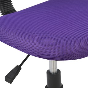 Καρέκλα Γραφείου Akhila Με Μωβ Mesh 40,5x50,5x91,5 Εκ.