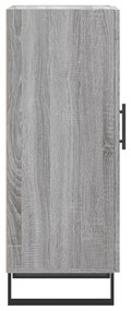 vidaXL Ντουλάπι Γκρι Sonoma 34,5x34x90 εκ. από Επεξεργασμένο Ξύλο