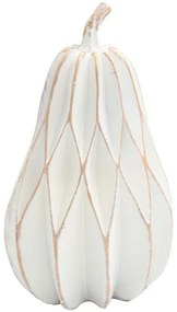 Διακοσμητικό Επιτραπέζιο 374-124-082 15x13x23cm White-Gold Πολυρεσίνη