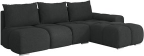 Γωνιακός καναπές Bestii-Anthraki-Δεξιά - 270.00Χ183.00Χ85.00cm