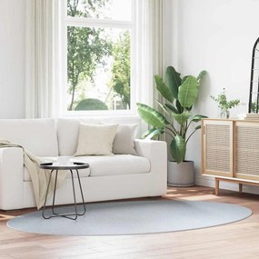vidaXL Χαλιά χώρου Ωοειδής HUARTE Γκρι 160 x 230 cm 100% Πολυεστέρας