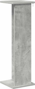 vidaXL Βάση φυτών Γκρι Σκυροδέματος 25 x 25,5 x 80,5 εκ.